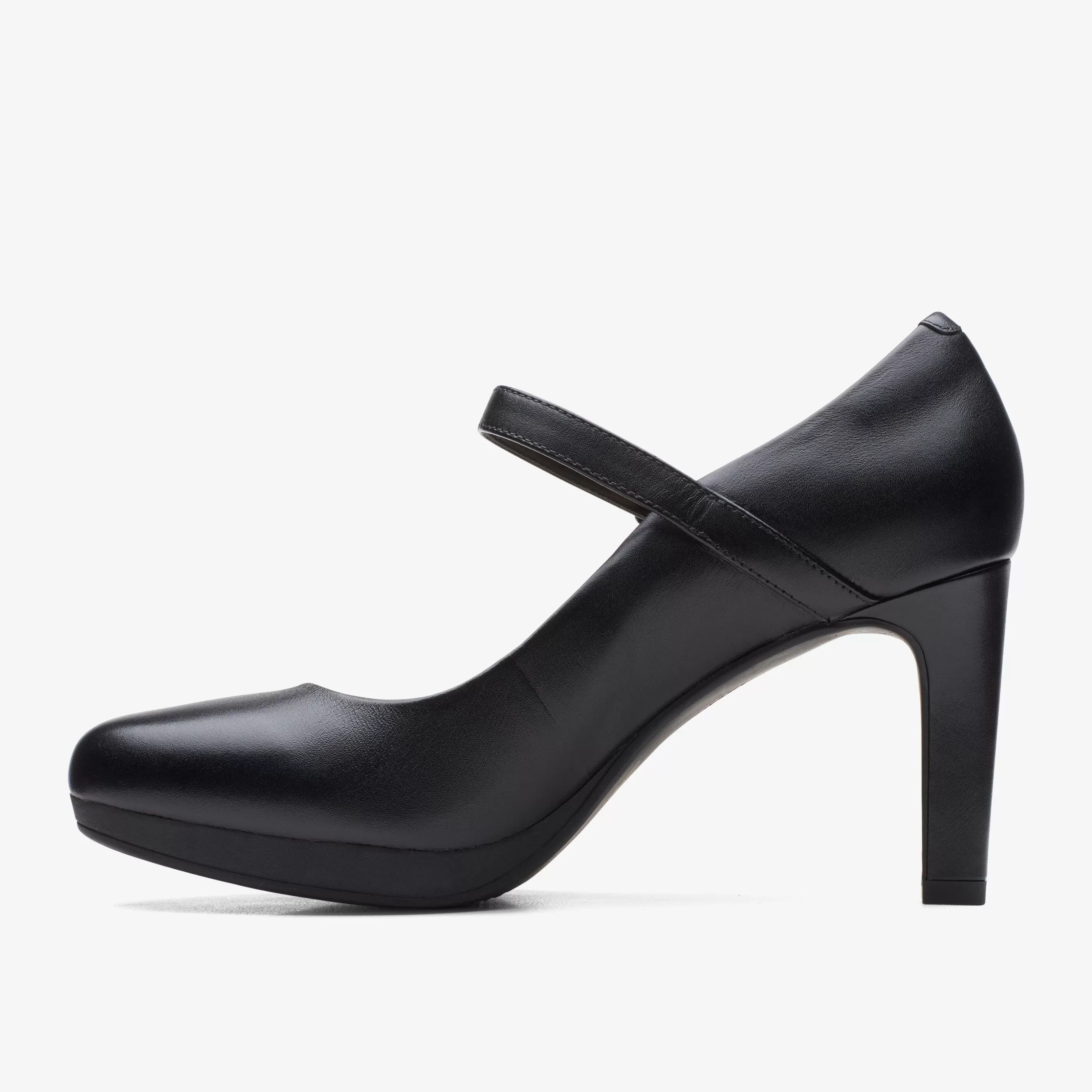 Discount Ambyr Shine Black Leather Women Dress Shoes | Heels & Pumps