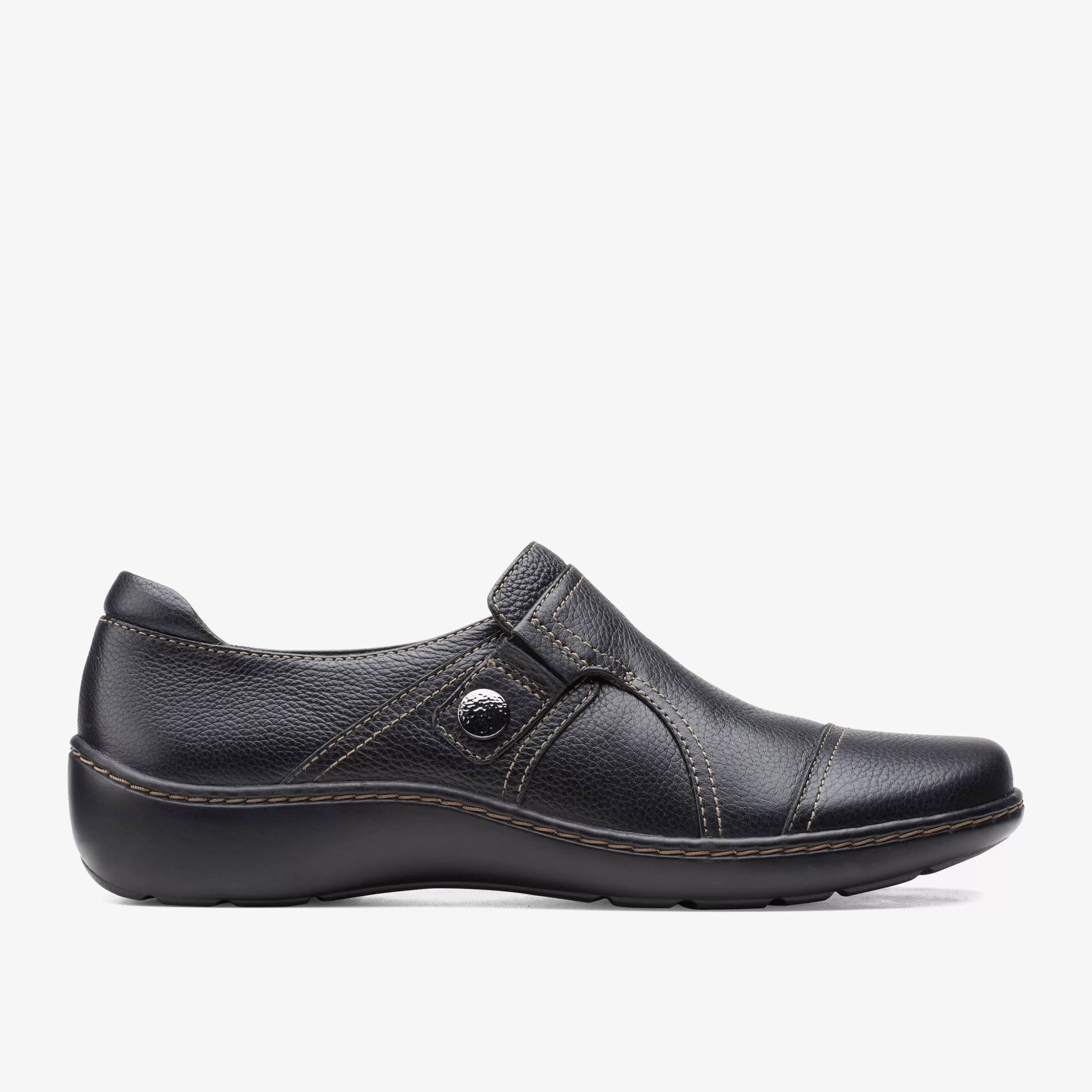 Cheap Cora Poppy Black Tumbled Women Slip-Ons | Clogs & Mules