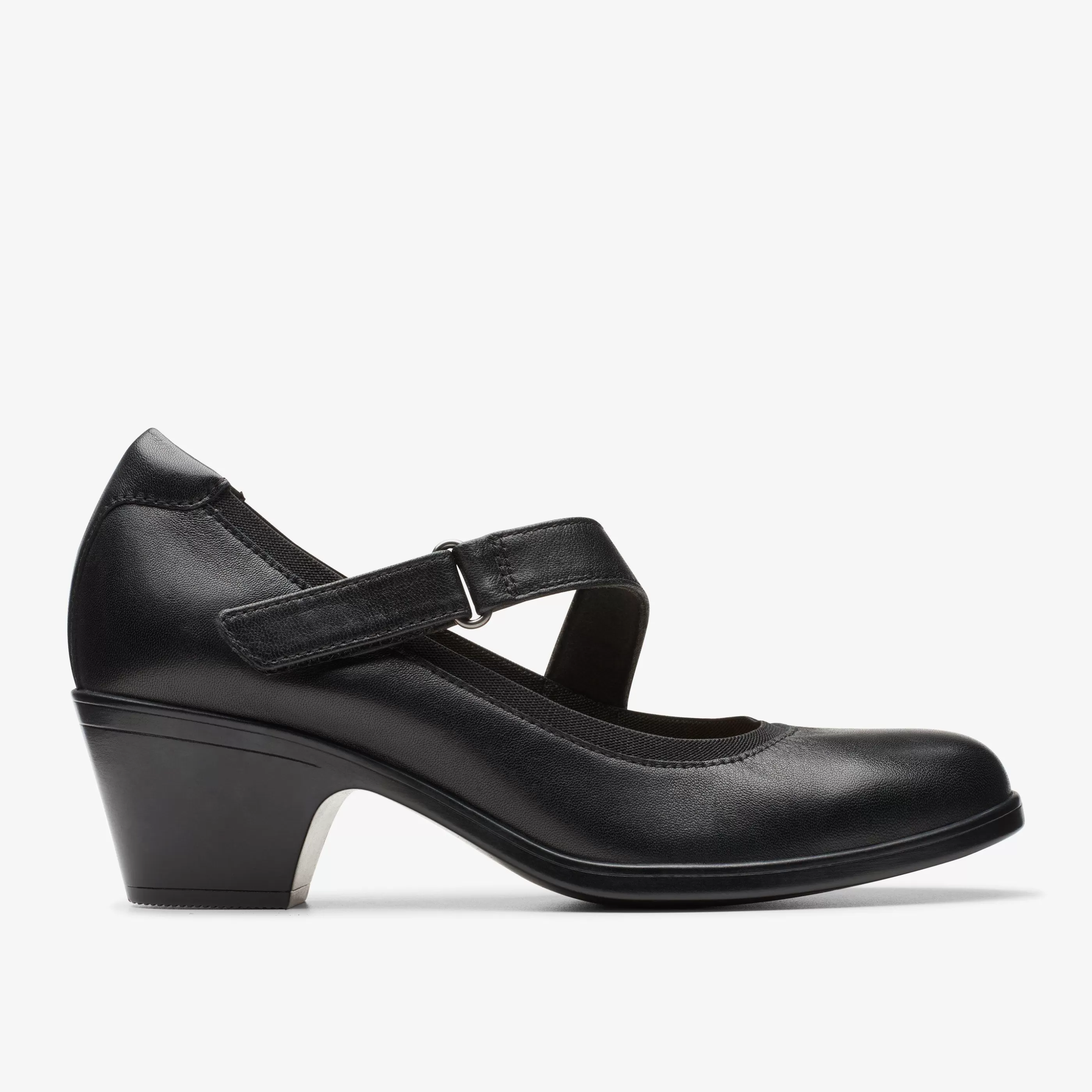 Outlet Emily 2 Mabel Black Leather Women Mary Janes | Heels & Pumps