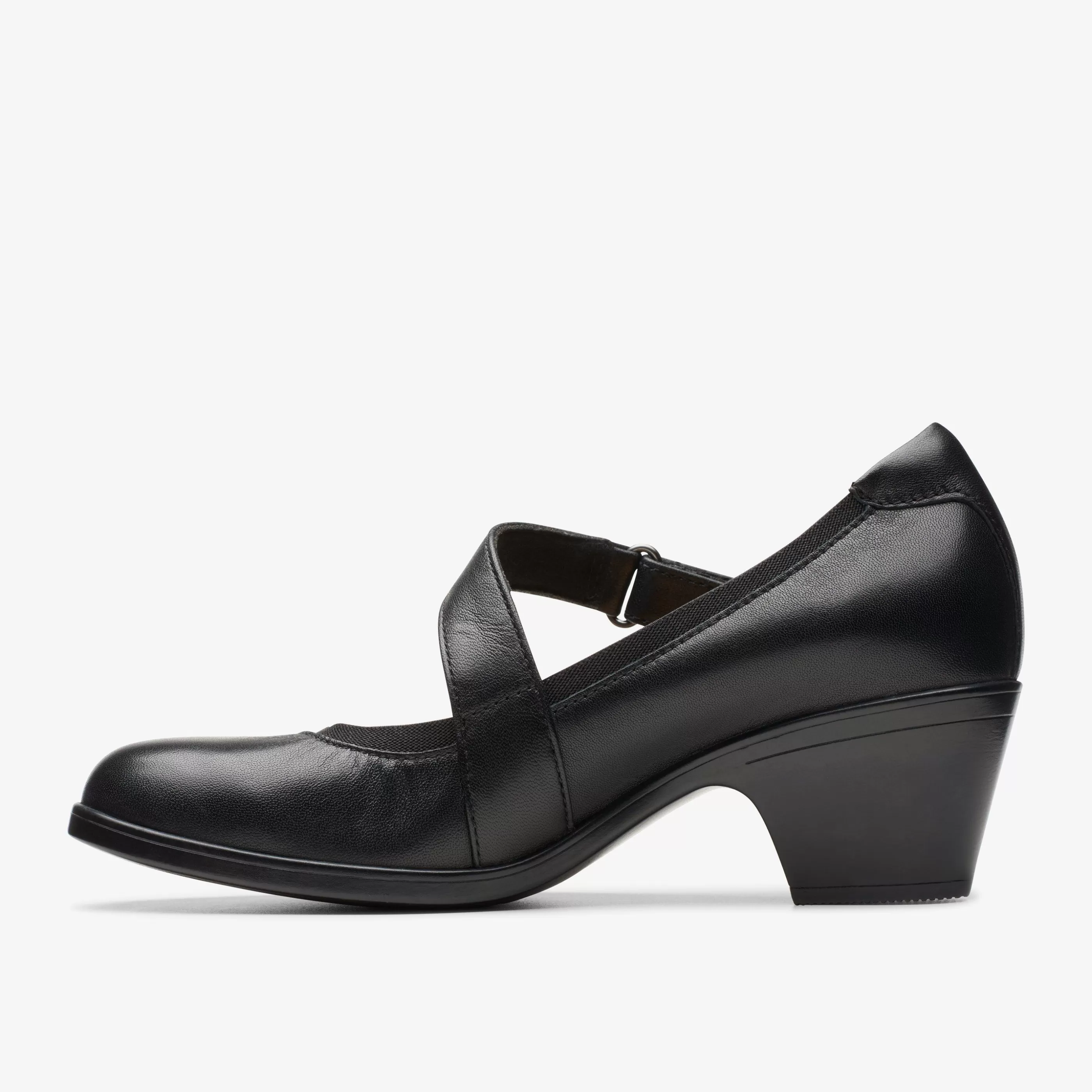 Outlet Emily 2 Mabel Black Leather Women Mary Janes | Heels & Pumps