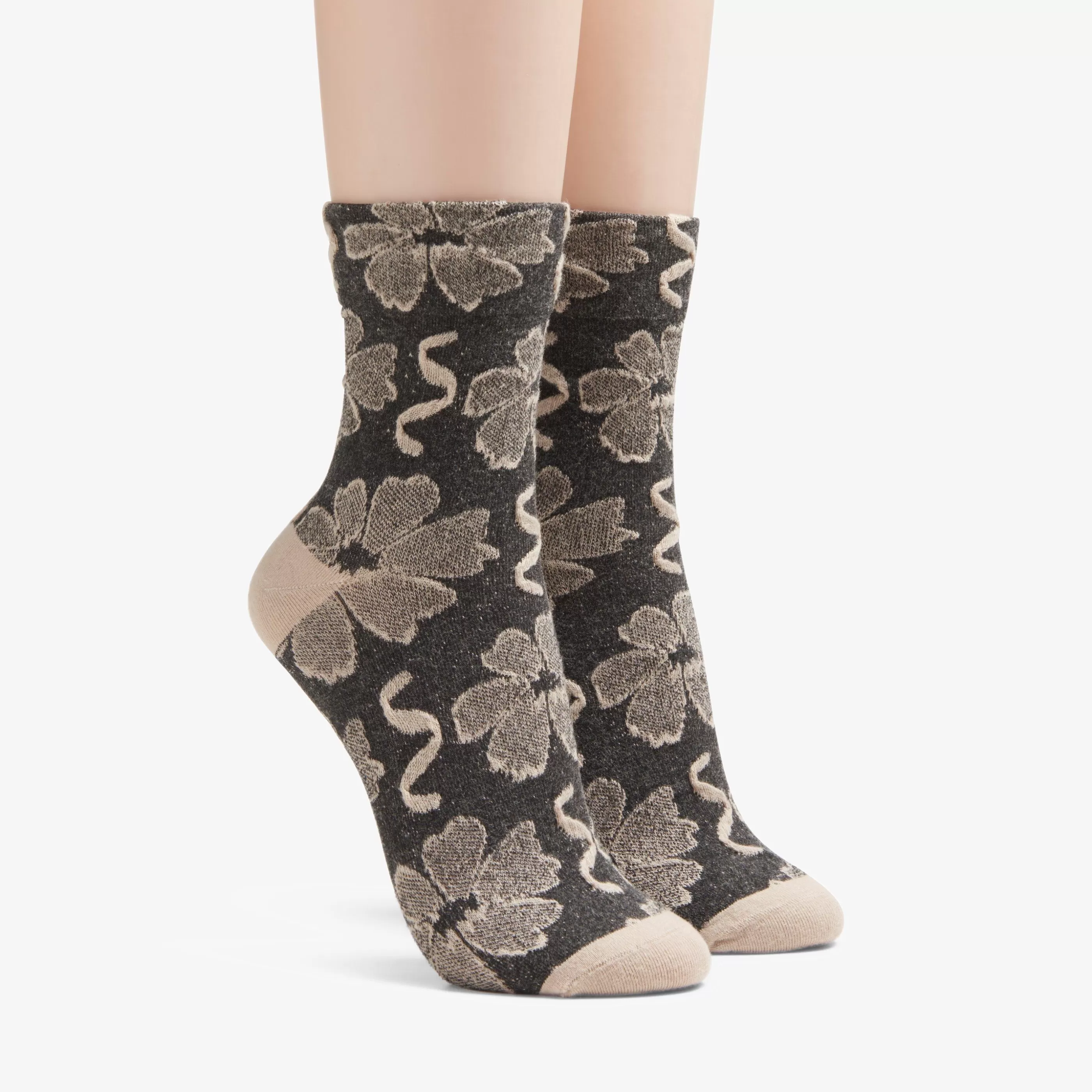 Discount Flower Crew Women Accessories | Socks