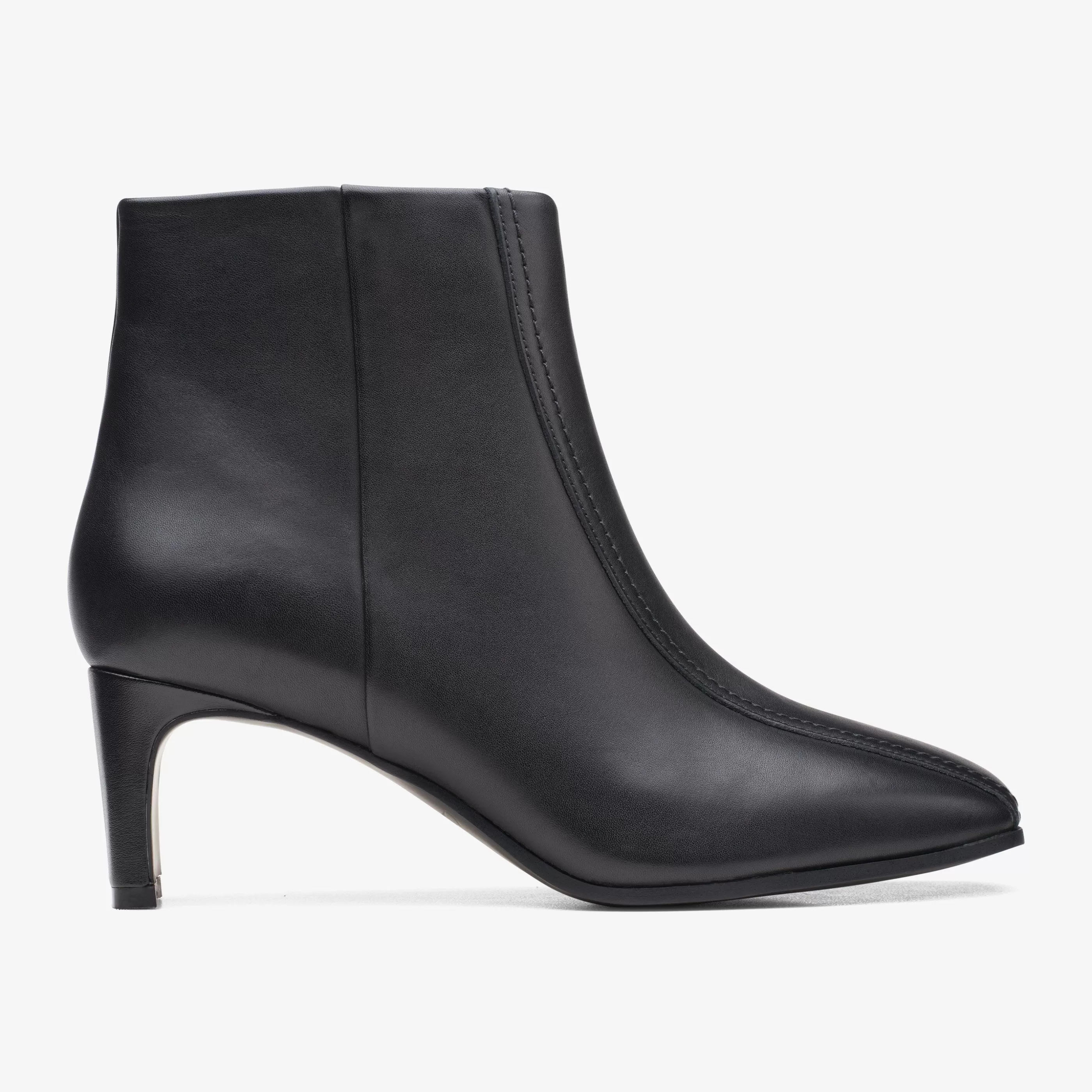 Hot Seren 55 Top Black Leather Women Boots & Booties | Dress Shoes