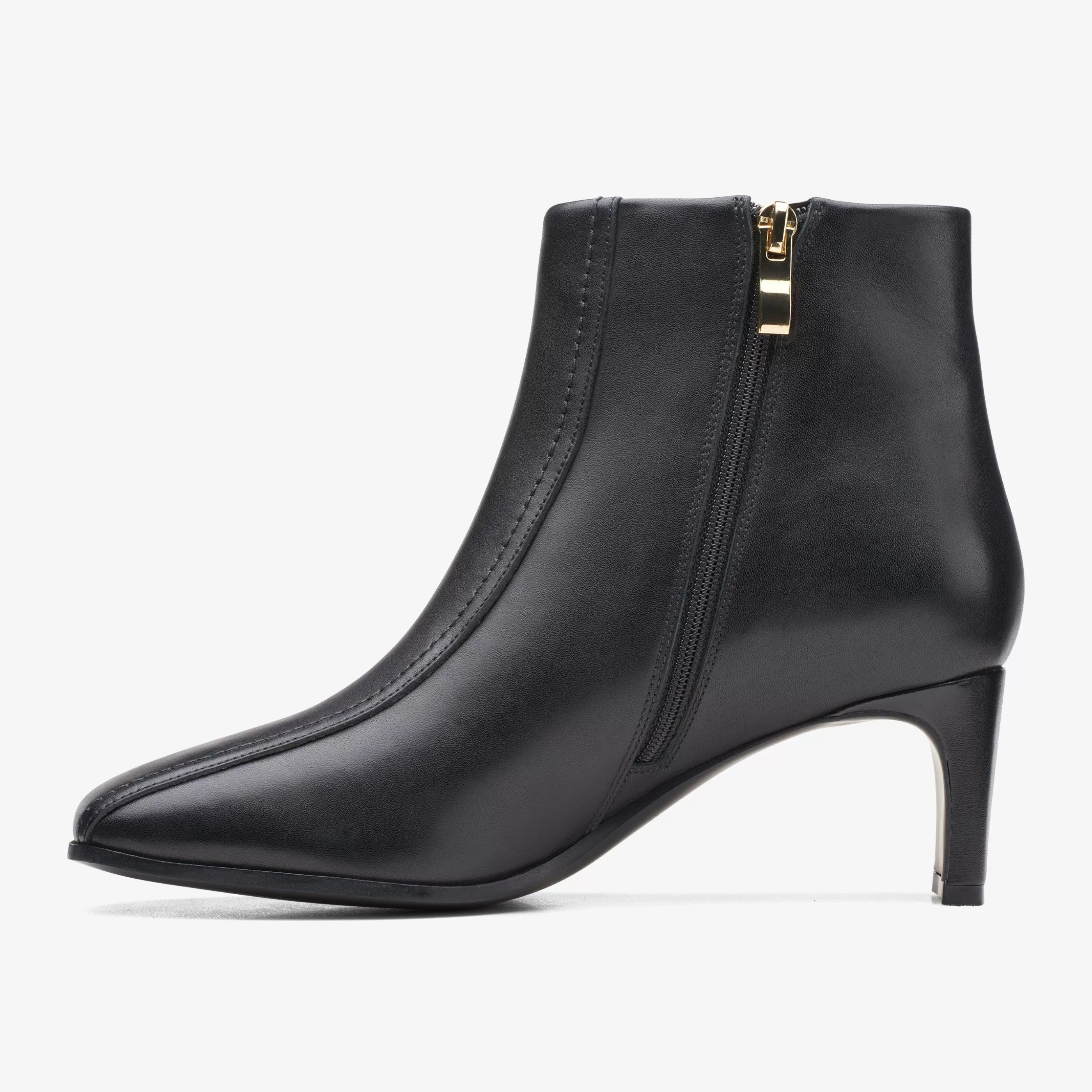 Hot Seren 55 Top Black Leather Women Boots & Booties | Dress Shoes