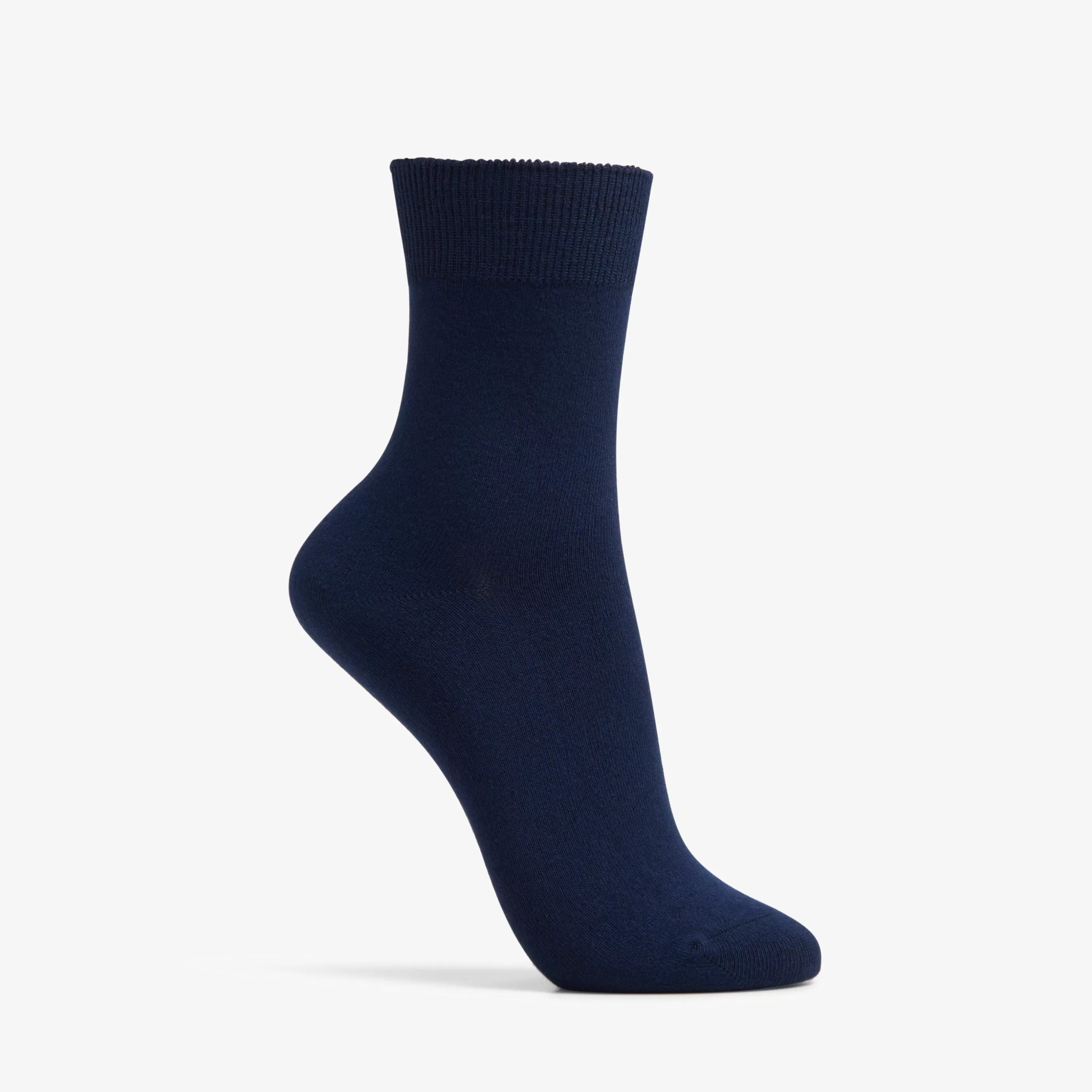 Fashion Solid Dress Crew Women Accessories | Socks