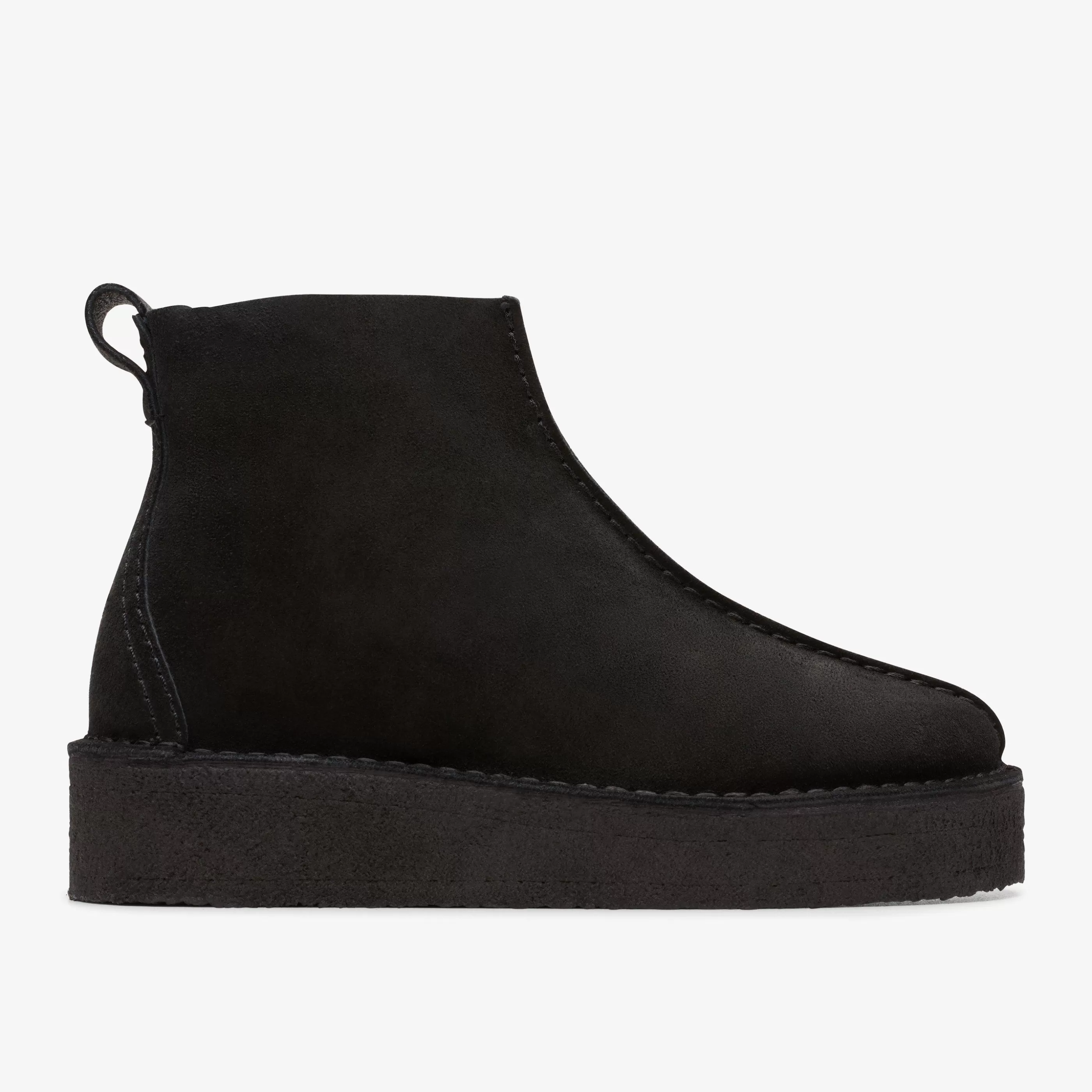 Online Trek Wedge Boot Black Suede Women Boots & Booties | Originals