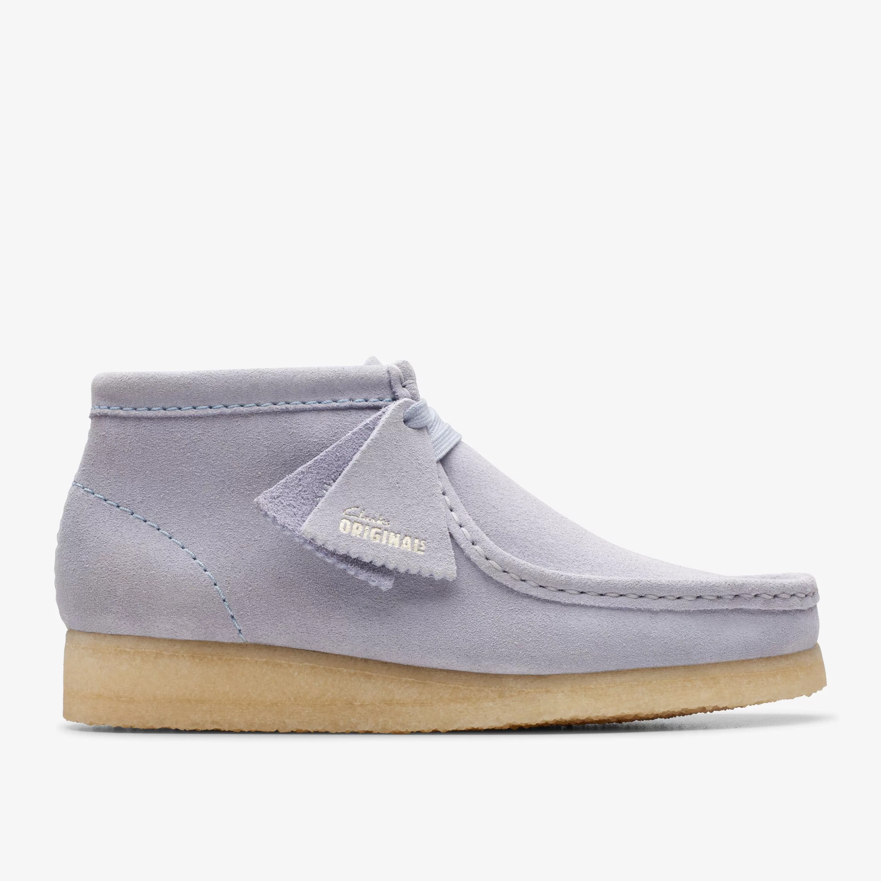 Discount Wallabee Boot Women Color Spotlight: Lilac | Boots & Booties