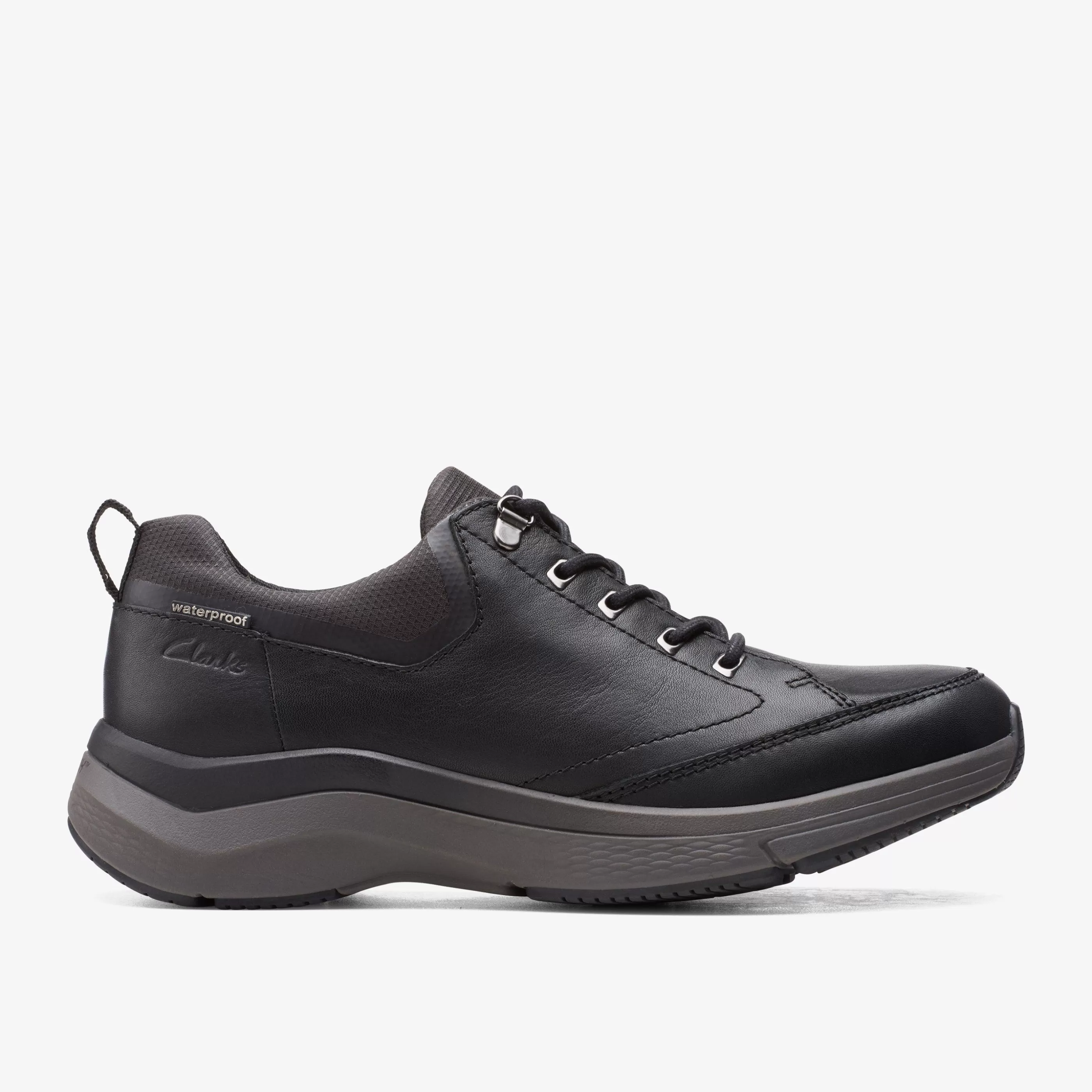 Sale Wave 2.0 Vibe Black Leather Sneakers