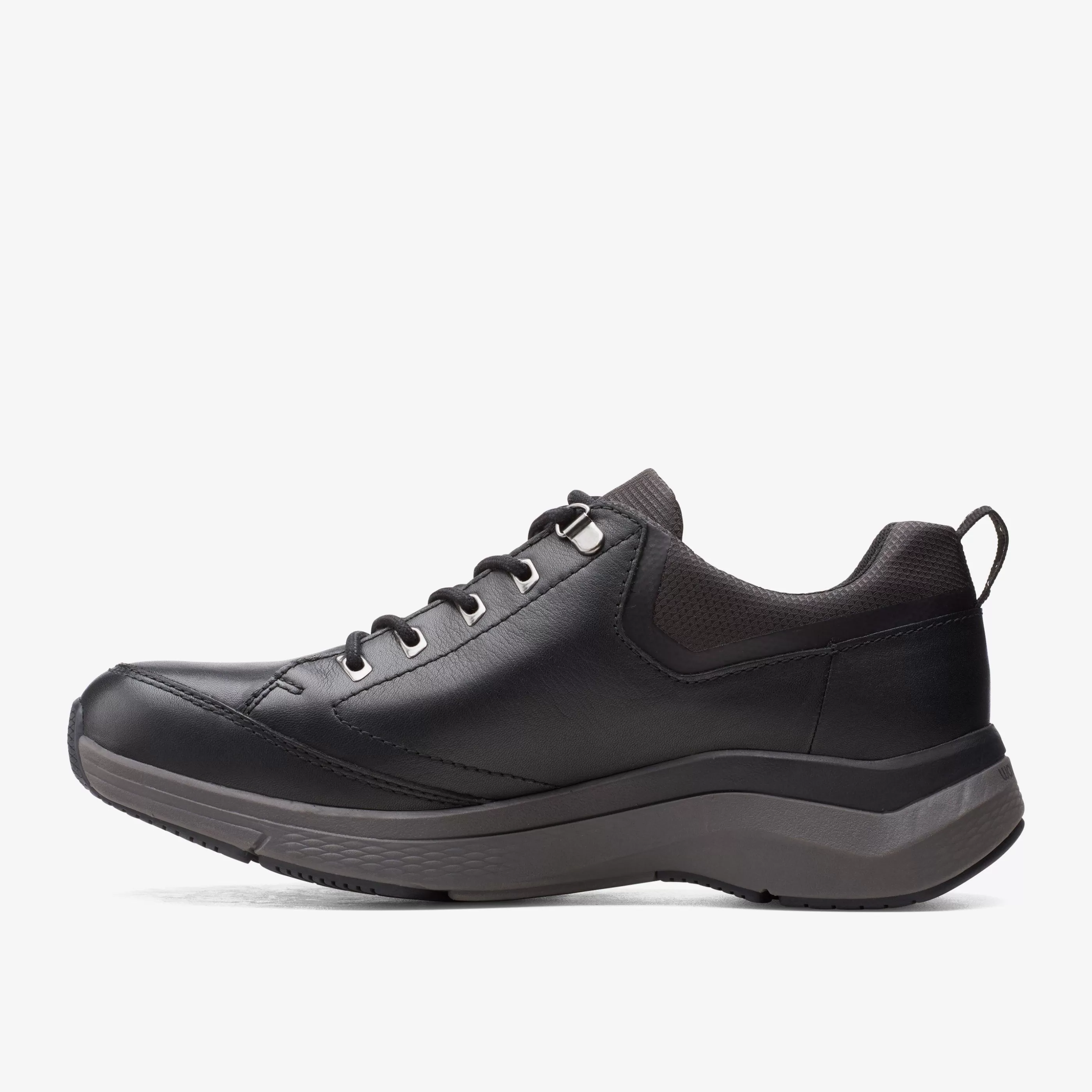 Sale Wave 2.0 Vibe Black Leather Sneakers